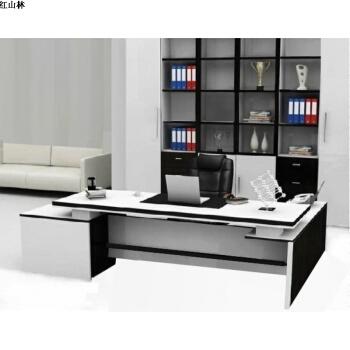 板式时尚办公家具简约 上海工厂直销 总裁大班桌 经理办公桌 2.2米*0.